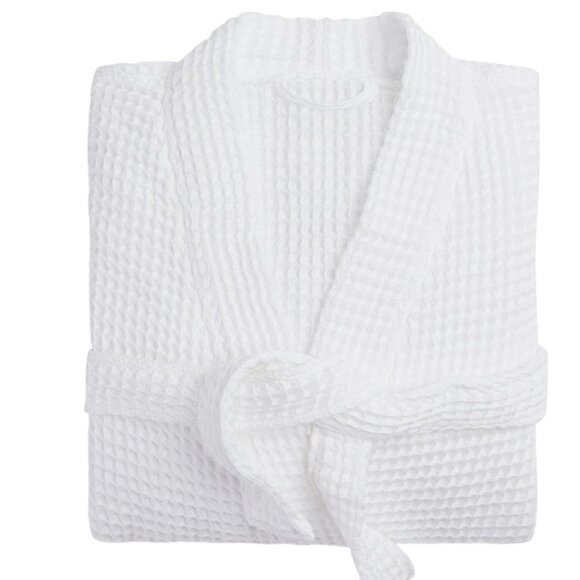 Parachute Waffle Knit Robe in White Size Small $149 - Picture 3 of 7